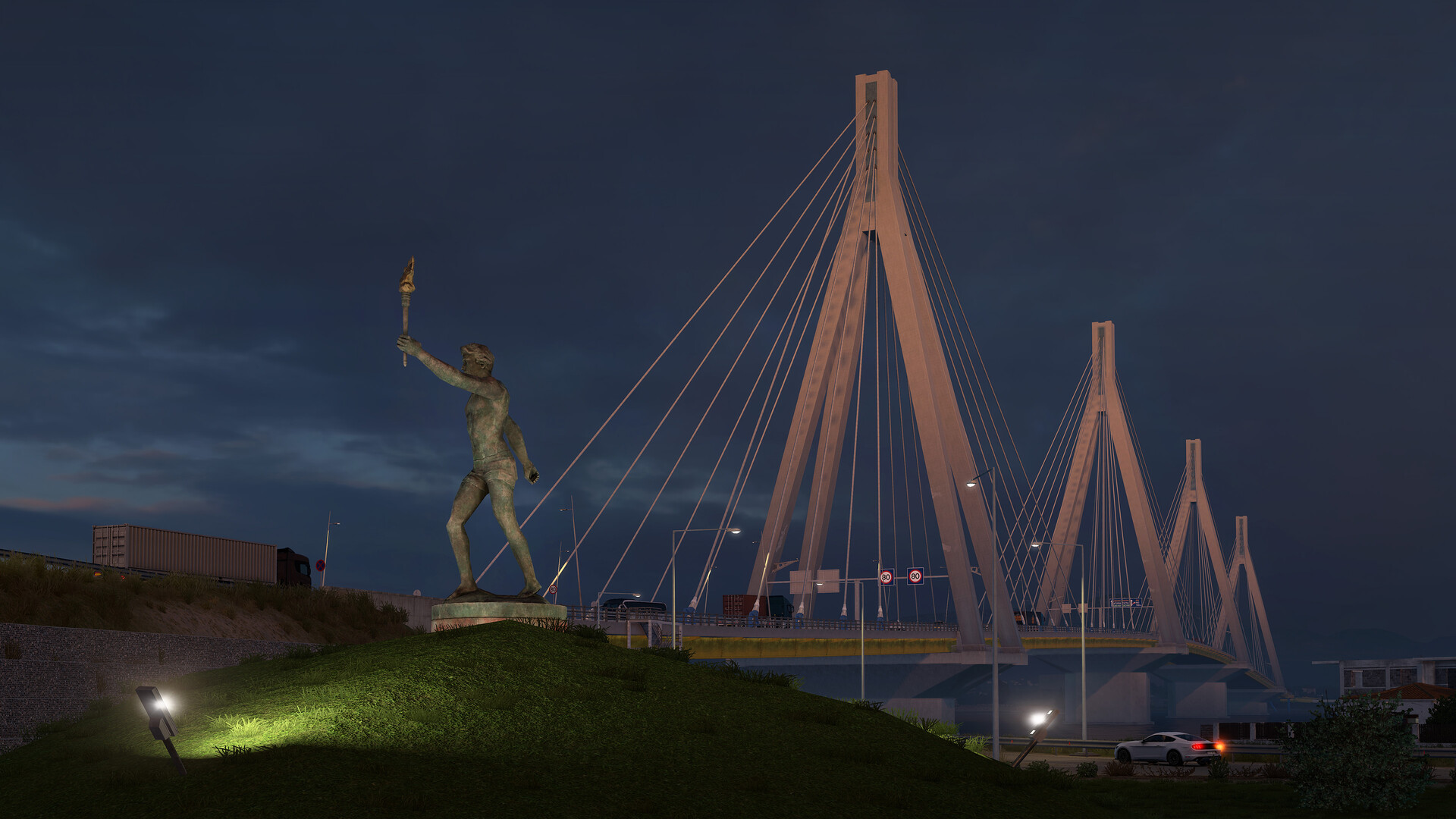 Euro Truck Simulator 2 - Greece DLC PC Steam CD Key screenshot 4