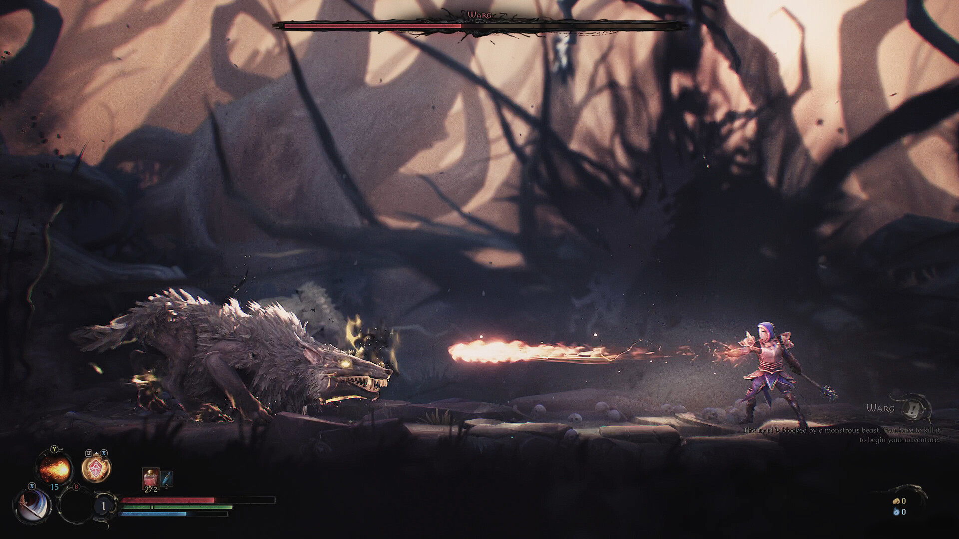 Mandragora: Whispers of the Witch Tree EU Xbox Series X|S / PC CD Key screenshot 1
