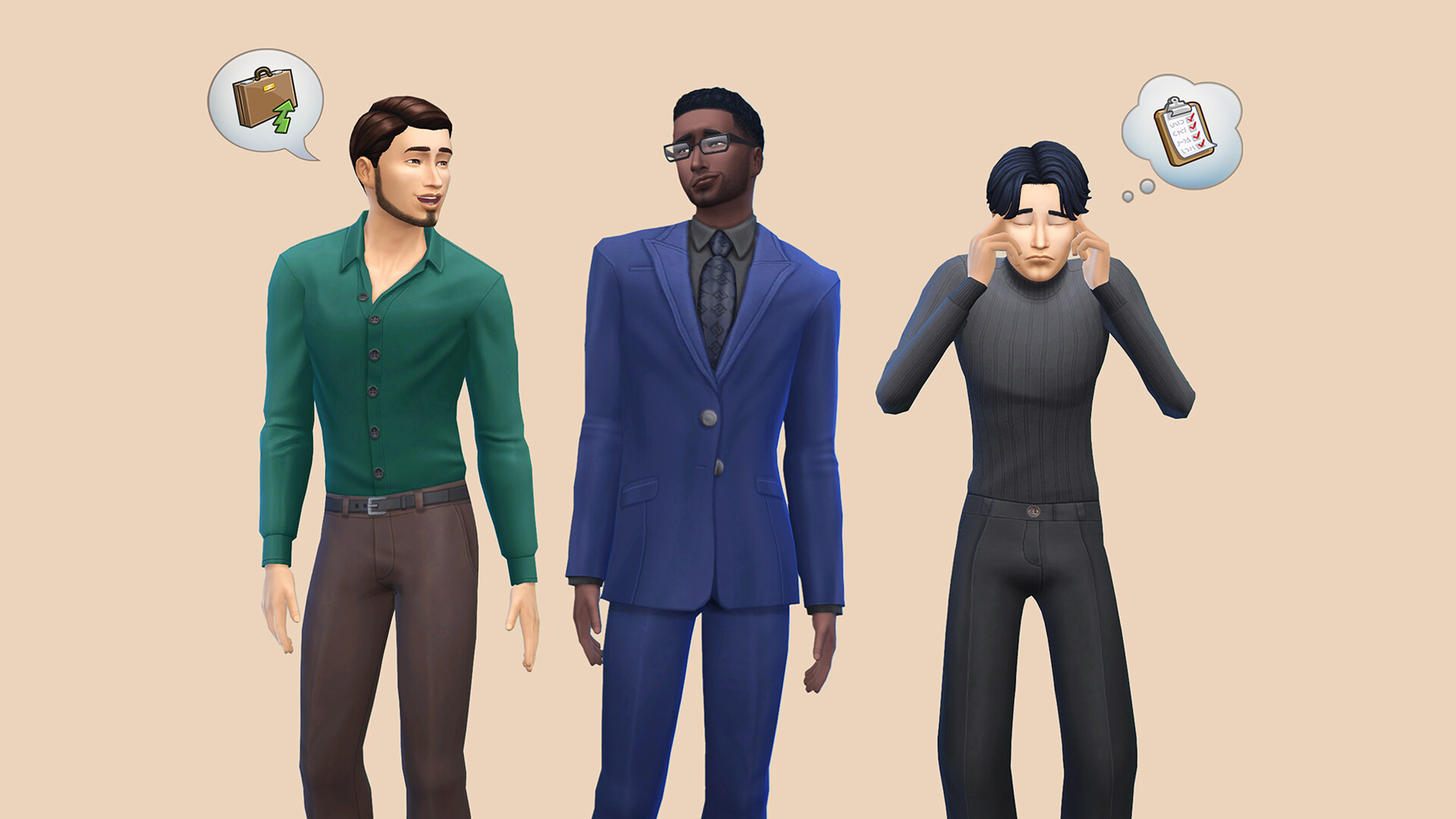 The Sims 4 - Business Chic Kit DLC EU PC EA App CD Key screenshot 2
