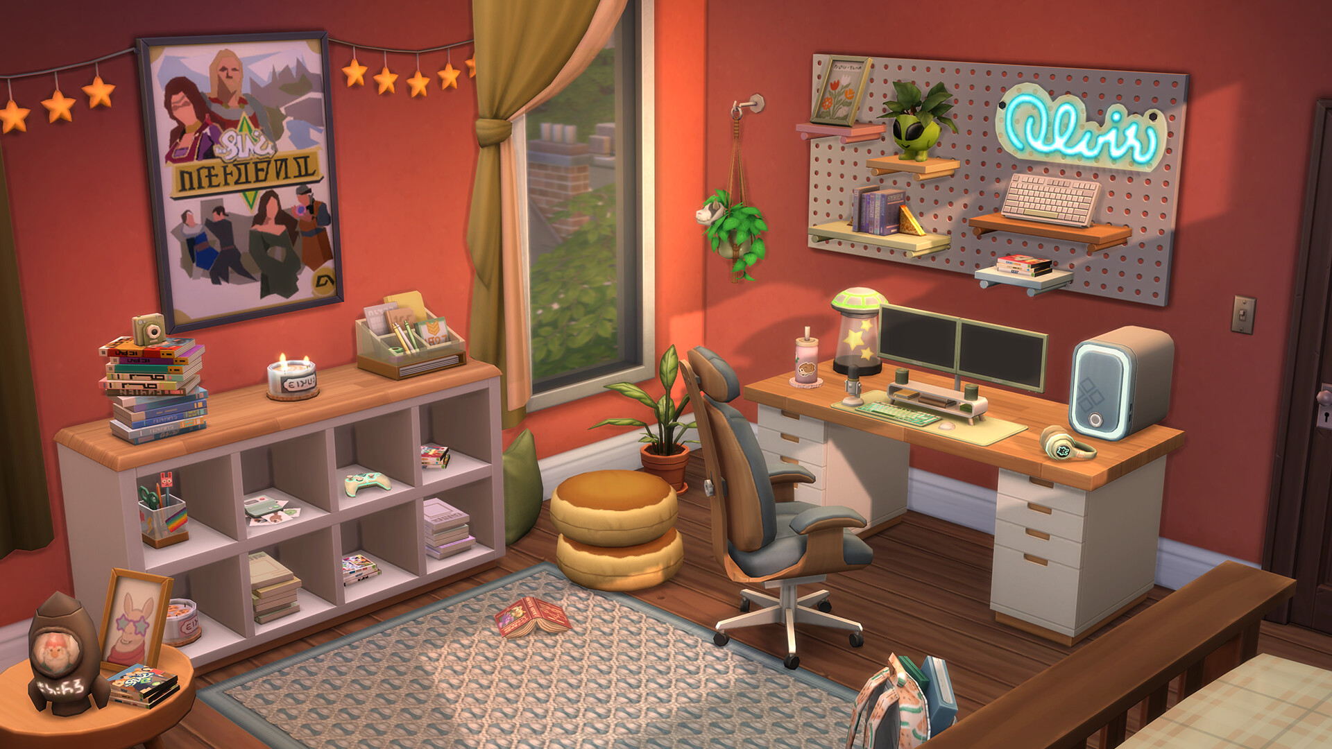 The Sims 4 - Comfy Gamer Kit DLC EU PC EA App CD Key screenshot 2