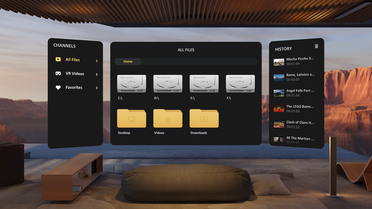 SKYBOX VR Video Player Meta Quest Gift screenshot 1
