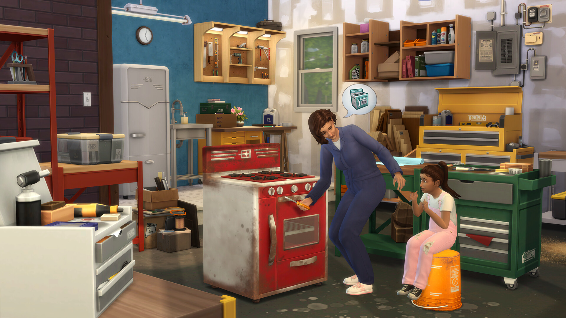The Sims 4 - Restoration Workshop Kit DLC EU PC EA App CD Key screenshot 2