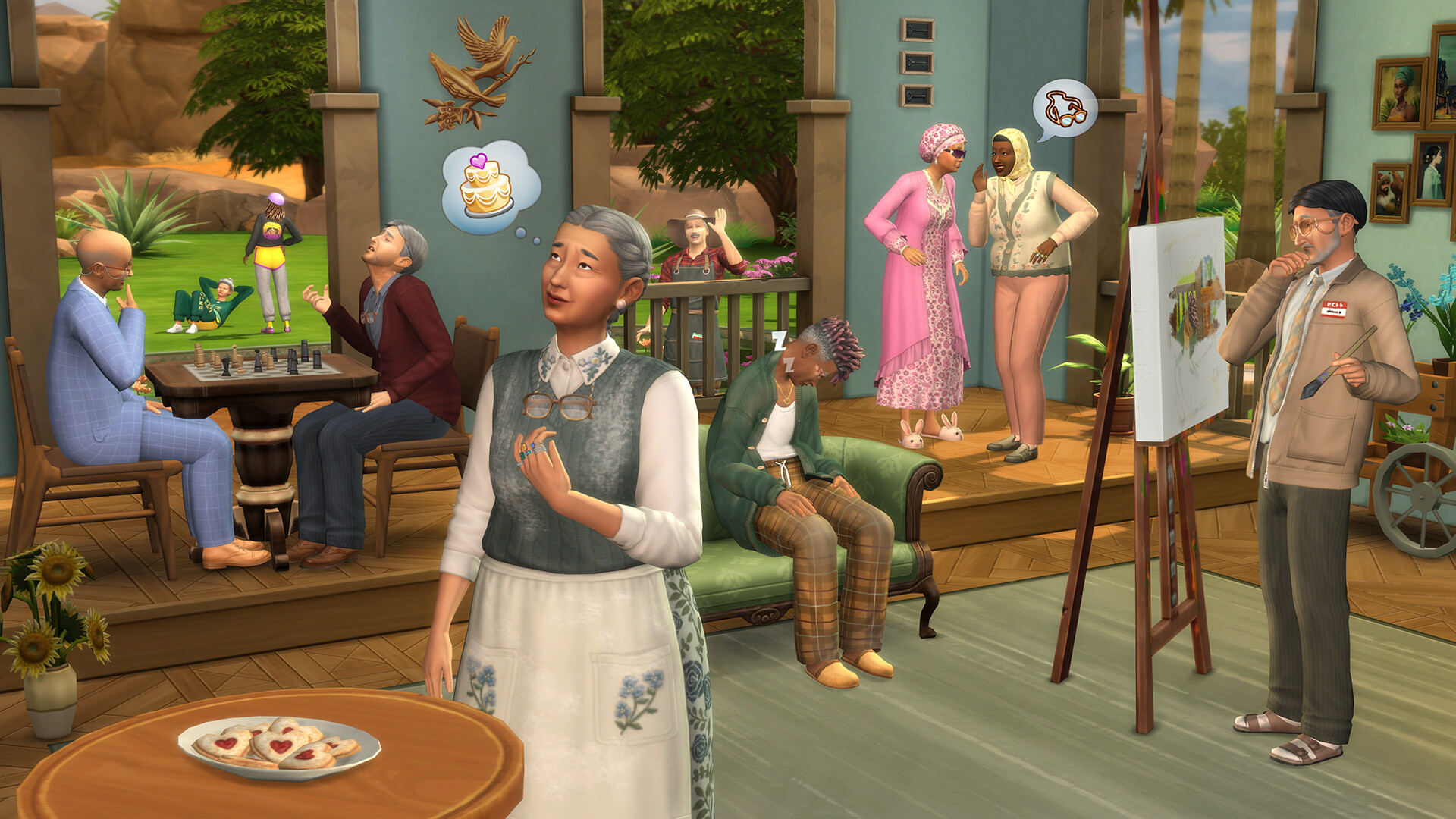 The Sims 4 - Golden Years Kit DLC PC EA App CD Key screenshot 2