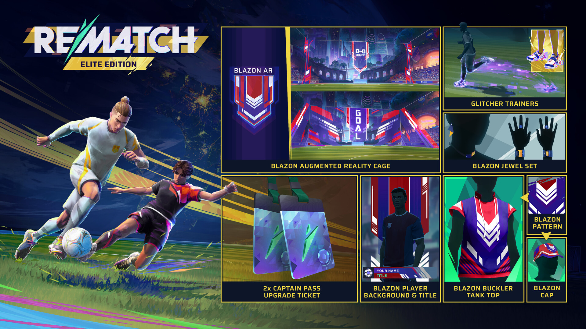 REMATCH - Elite Edition Upgrade Pack DLC EU (without DE) PS5 CD Key screenshot 1