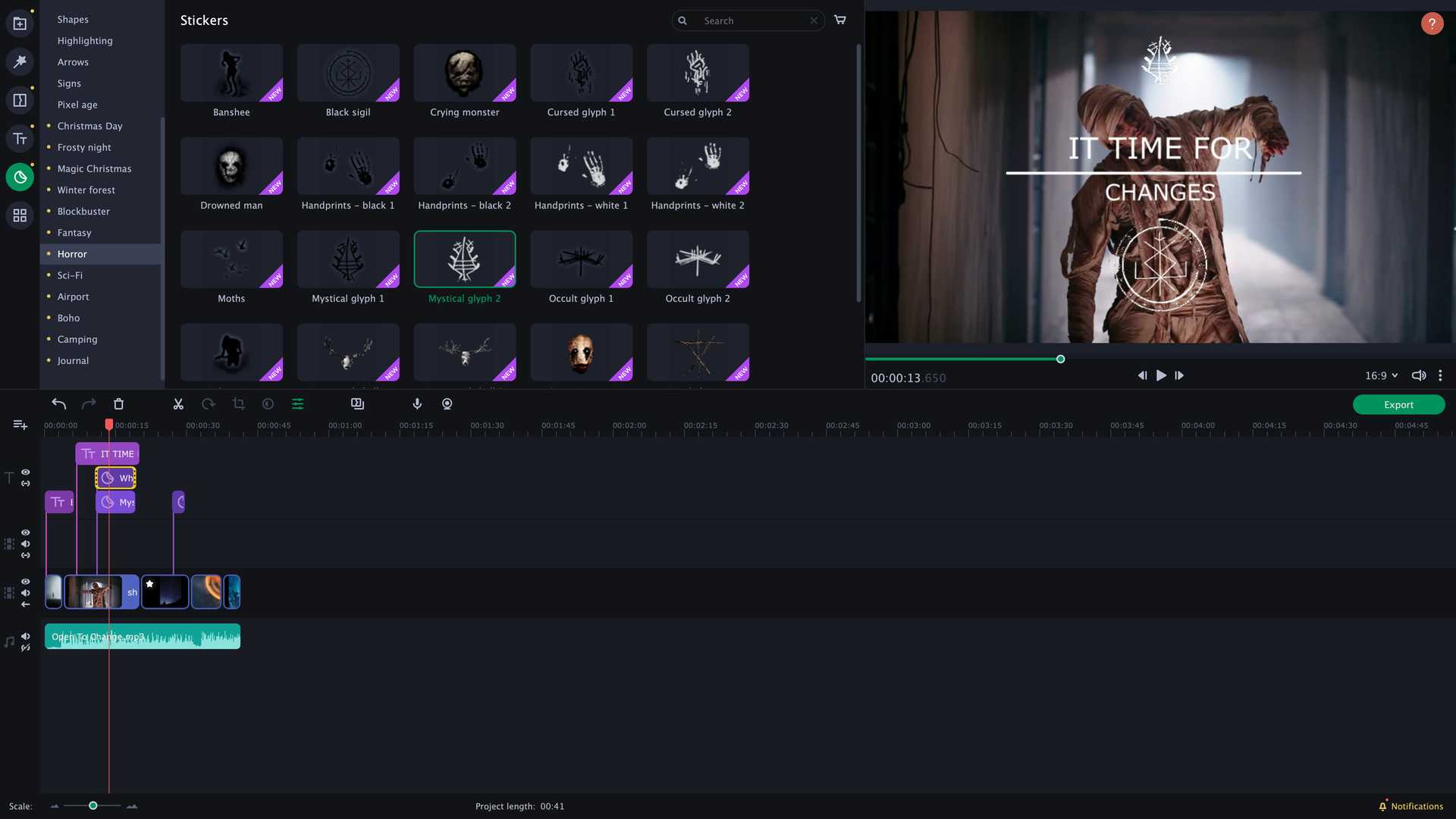Movavi Slideshow Maker 8 Effects - Cinematic Set DLC PC Steam CD Key screenshot 3