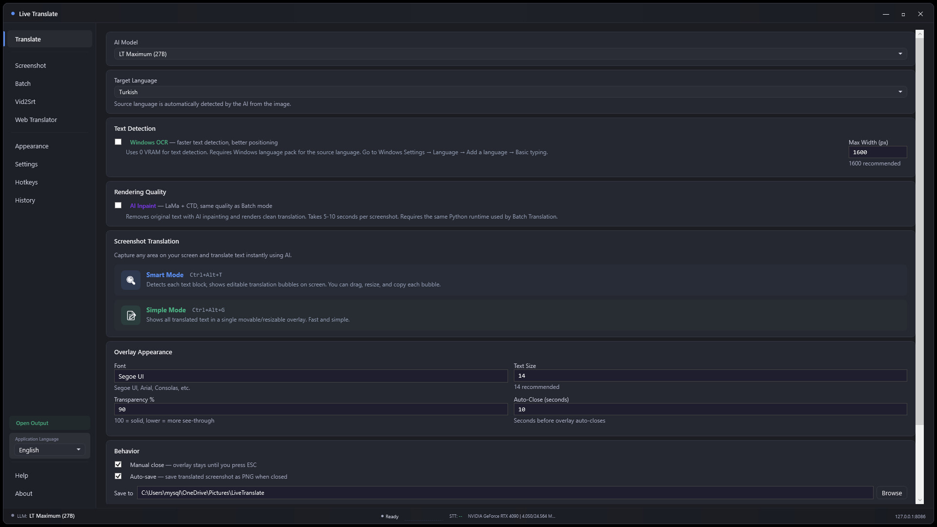 Live Translate PC Steam CD Key screenshot 6