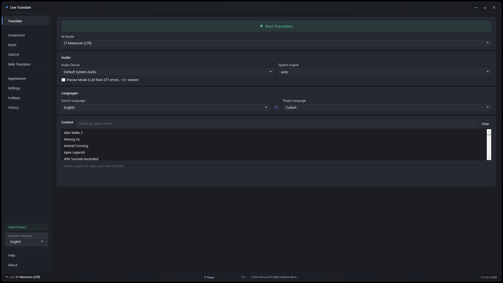 Live Translate PC Steam CD Key screenshot 4