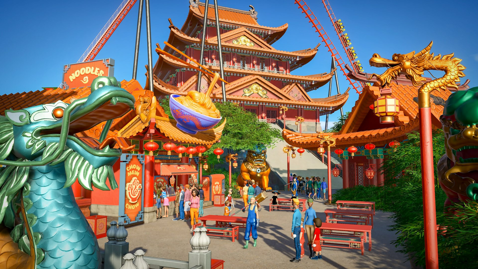 Planet Coaster - Vintage & World's Fair Bundle DLC EU XBOX One / Xbox Series X|S CD Key screenshot 3