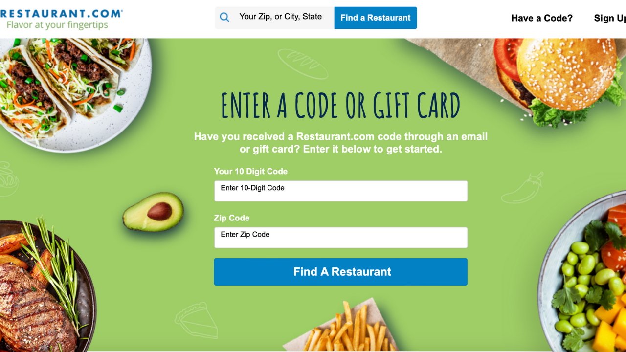 Restaurant.com $100 eGift Card US screenshot 1