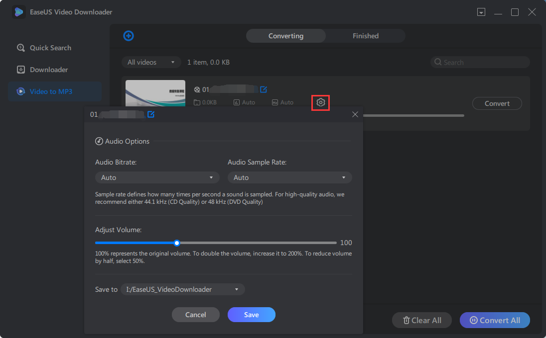EaseUS Video Downloader Key (3 PCs) screenshot 1