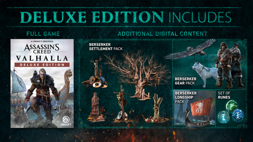Assassin's Creed Valhalla Deluxe Edition EU Ubisoft Connect CD Key screenshot 1