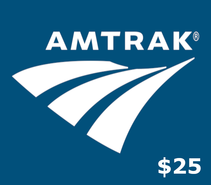 Amtrak $25 Gift Card US