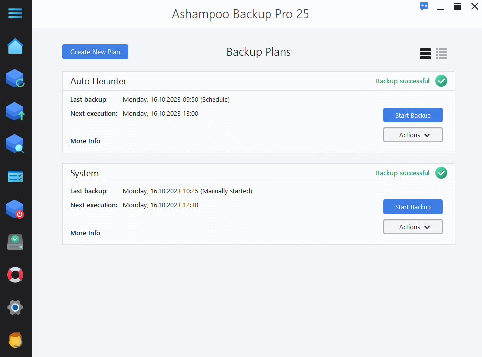 Ashampoo Backup Pro 25 Key screenshot 2