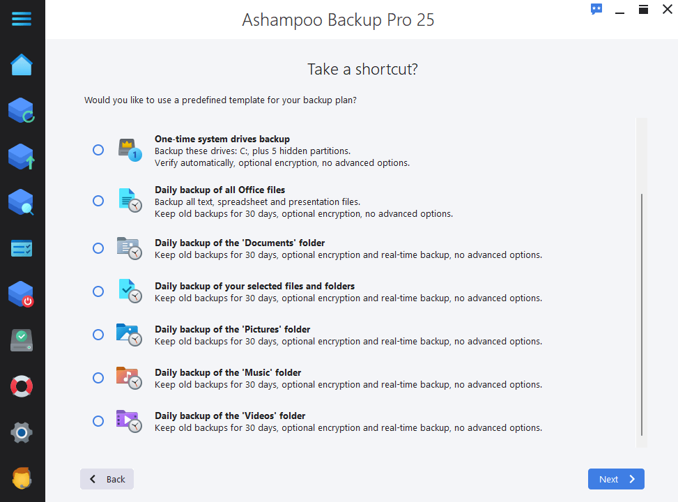 Ashampoo Backup Pro 25 Key screenshot 3