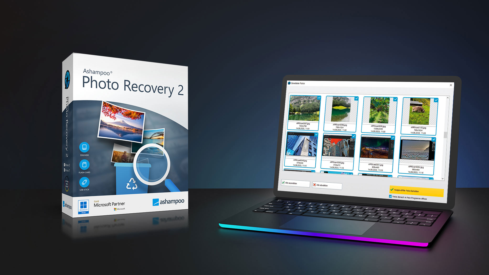 Ashampoo Photo Recovery 2 Activation Key screenshot 1
