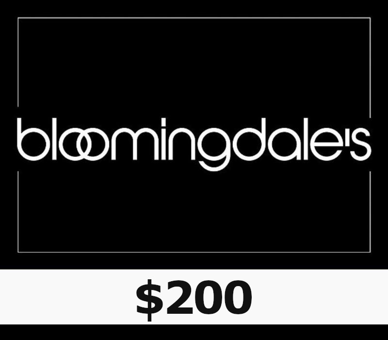 Bloomingdale's $200 Gift Card US