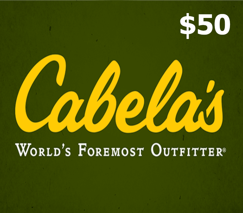 Cabelas $50 Gift Card US