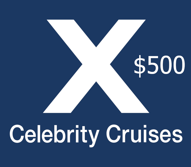 Celebrity Cruises USD 500 GIft Card US