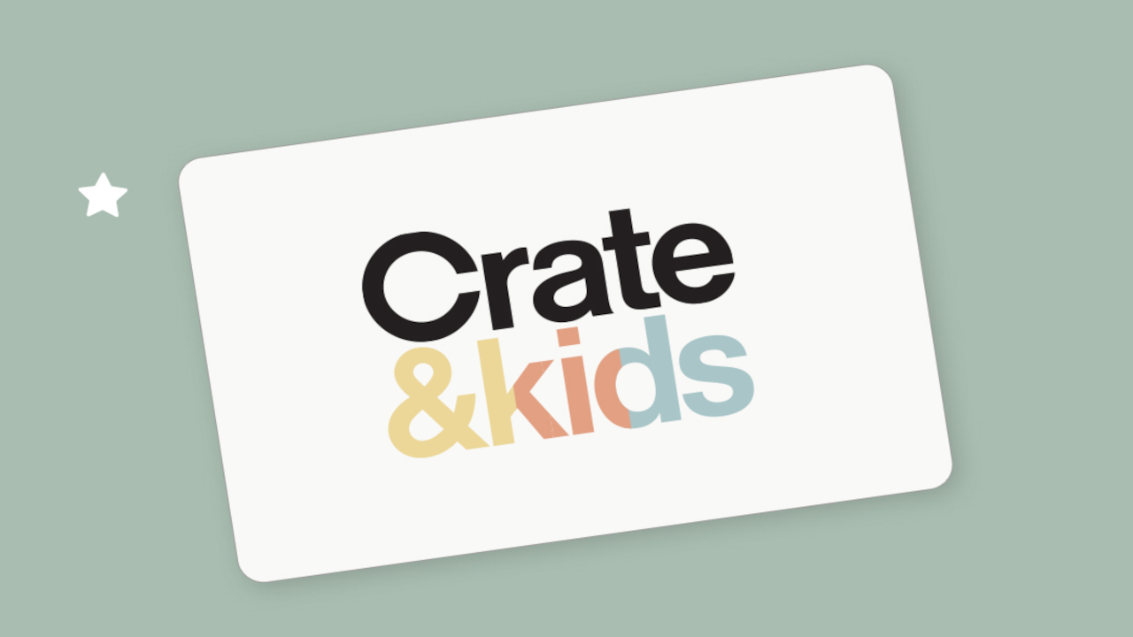 Crate & Kids USD 30 Gift Card US screenshot 1