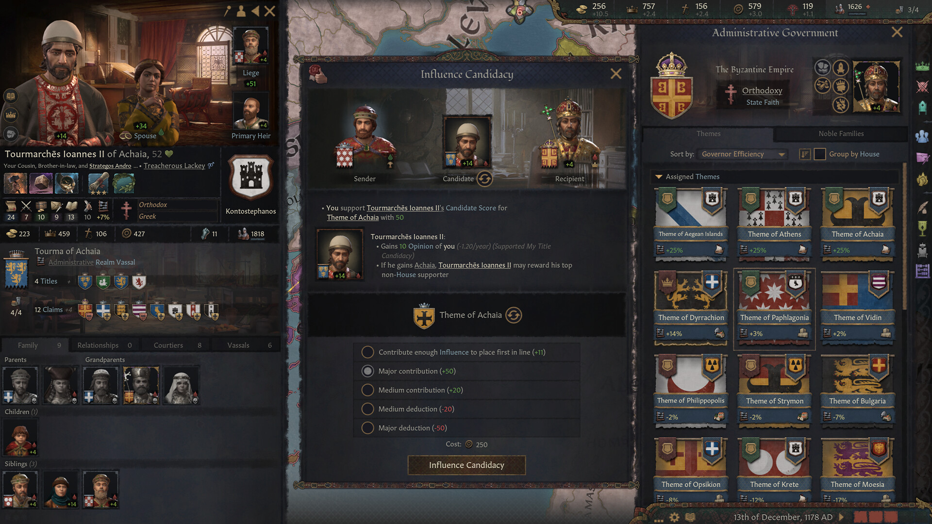 Crusader Kings III - Roads to Power DLC RoW PC Steam CD Key screenshot 2