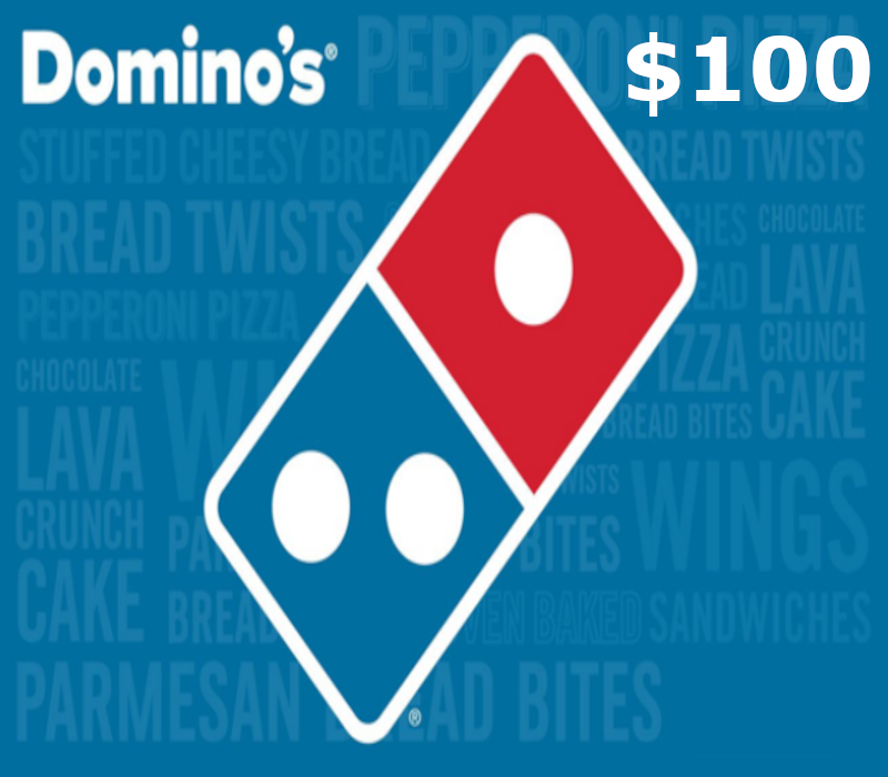 Domino's Pizza $100 Gift Card US