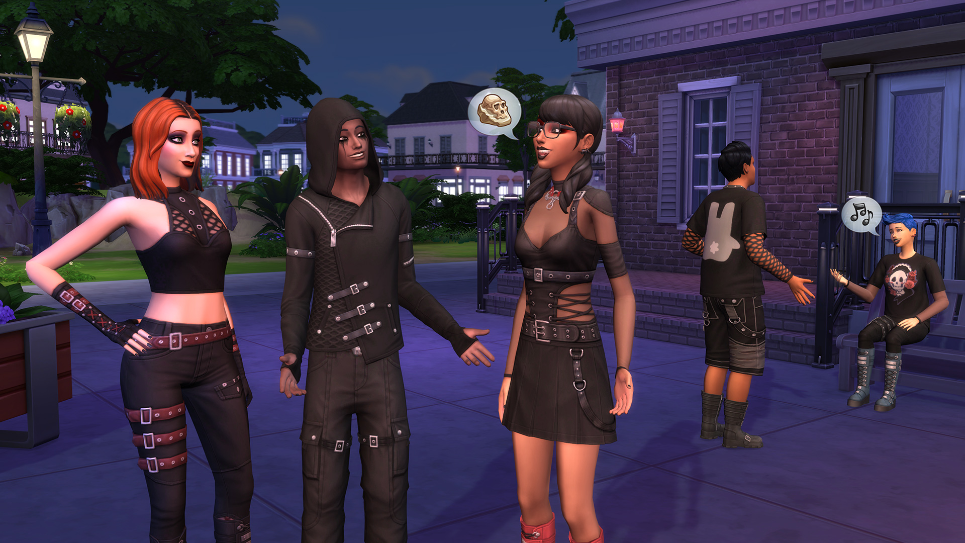 The Sims 4 - Goth Galore Kit DLC EU PC EA App CD Key screenshot 1