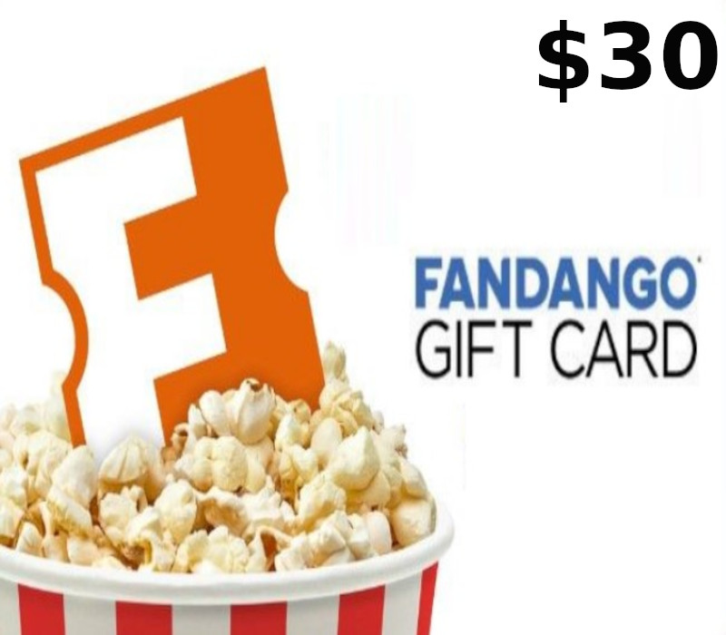 Fandango $30 Gift Card US