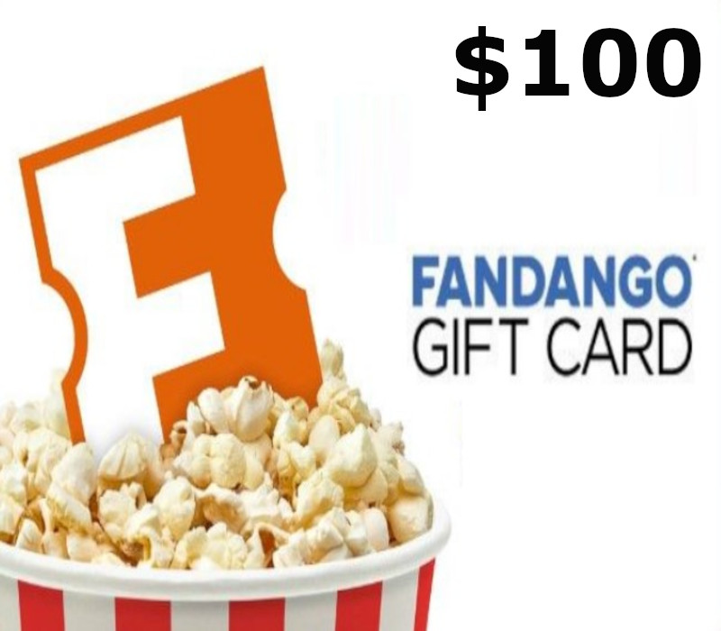 Fandango $100 Gift Card US