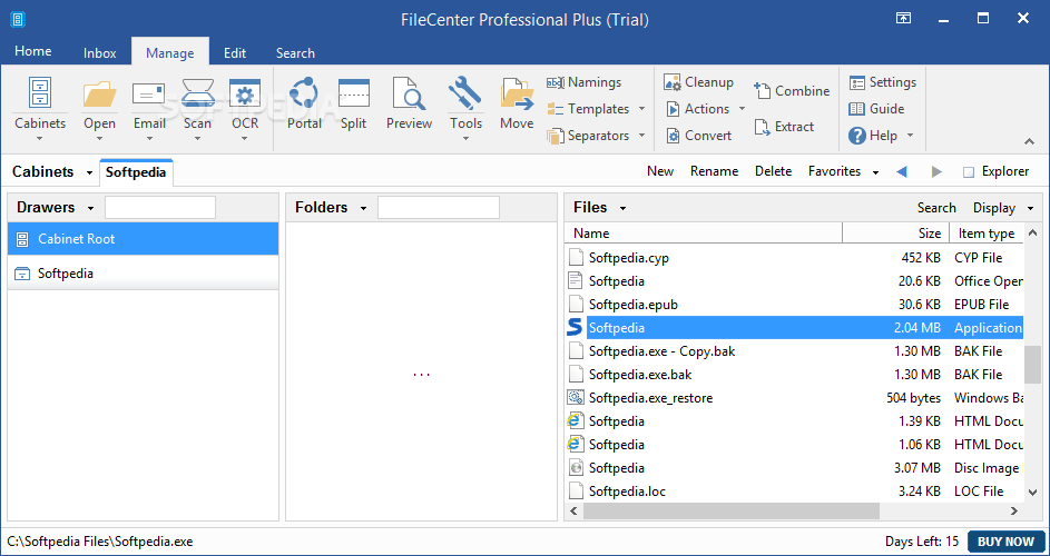 FileCenter Professional Plus 10 CD Key screenshot 1