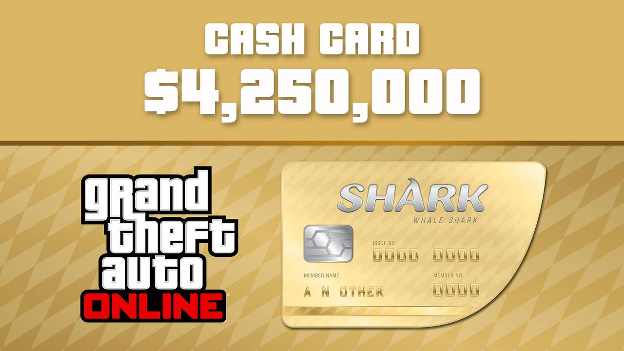 Grand Theft Auto Online - $4,250,000 The Whale Shark Cash Card US Xbox Series X|S CD Key screenshot 1