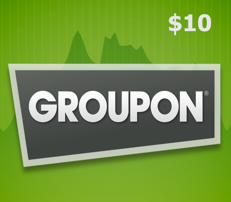 Groupon $10 Gift Card US