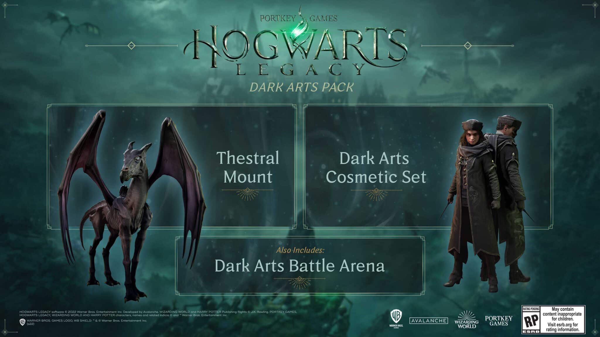 Hogwarts Legacy - Dark Arts Pack DLC EU XBOX One / Xbox Series X|S CD Key screenshot 2