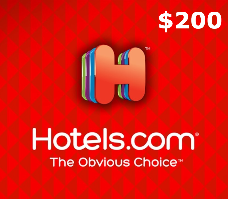 Hotels.com $200 Gift Card US