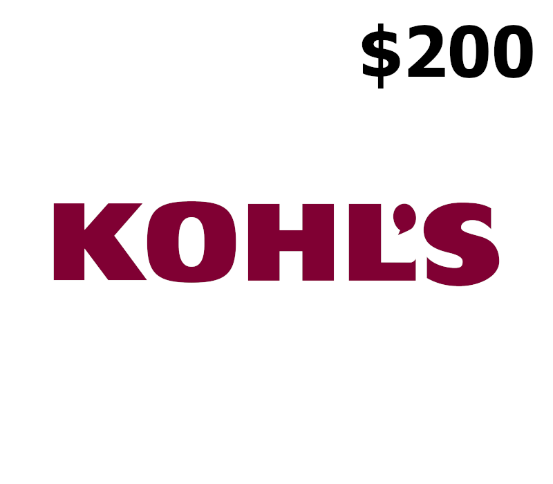 Kohls $200 Gift Card US