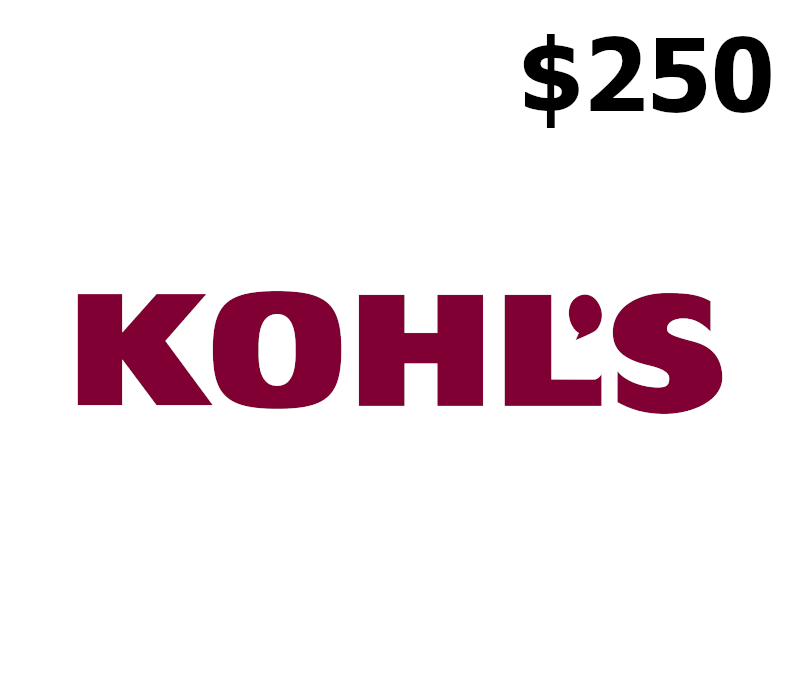 Kohls $250 Gift Card US