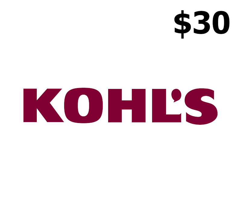 Kohls $30 Gift Card US