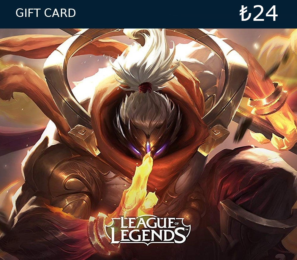 League of Legends ₺24 Prepaid RP Card TR