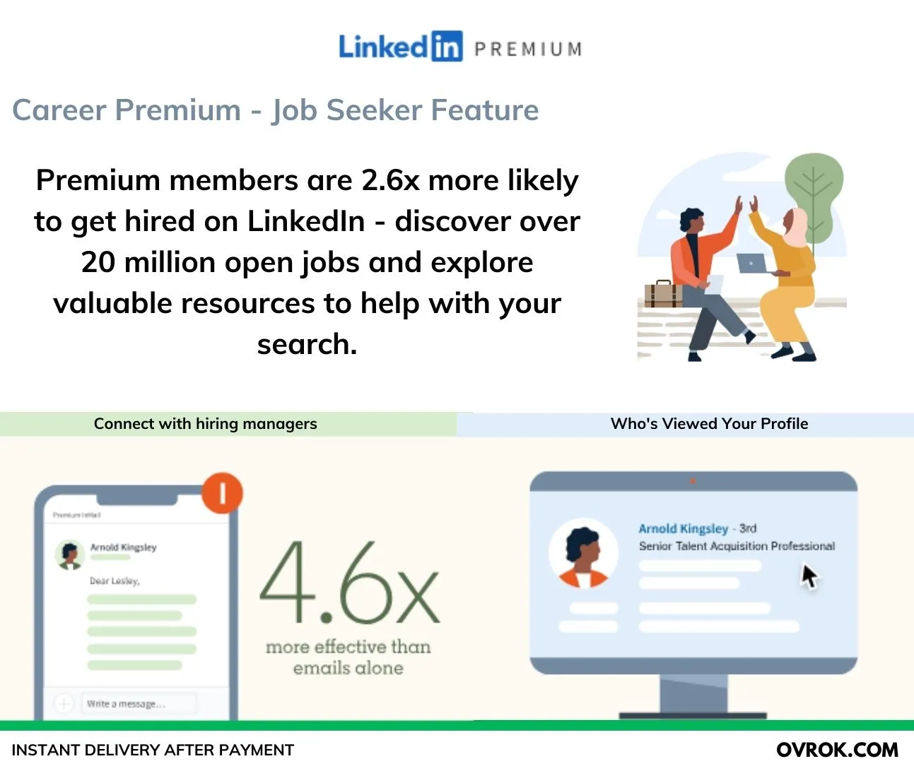 LinkedIn Premium Career - 3 Months Subscription Key (ONLY FOR NEW ACCOUNTS) screenshot 1