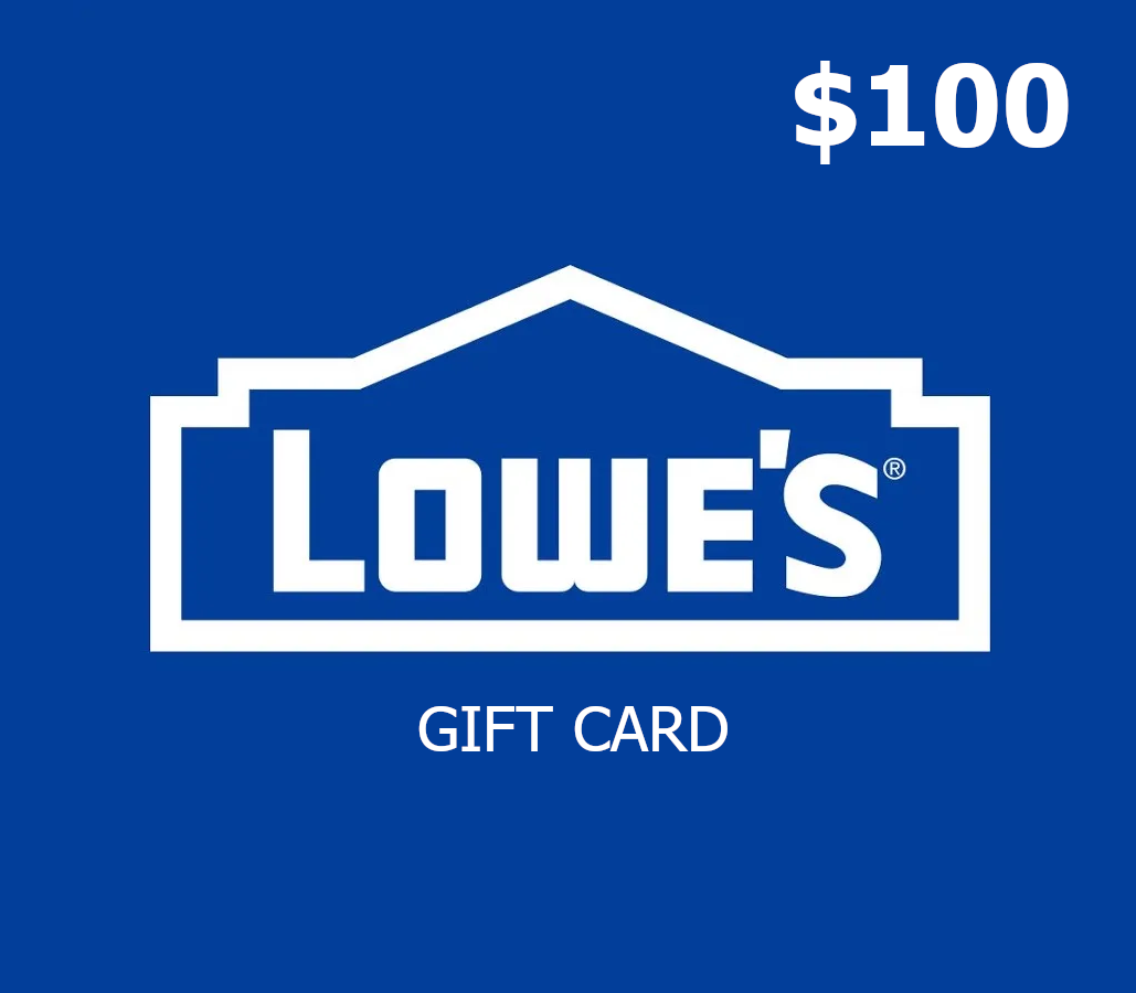 Lowe's $100 Gift Card US