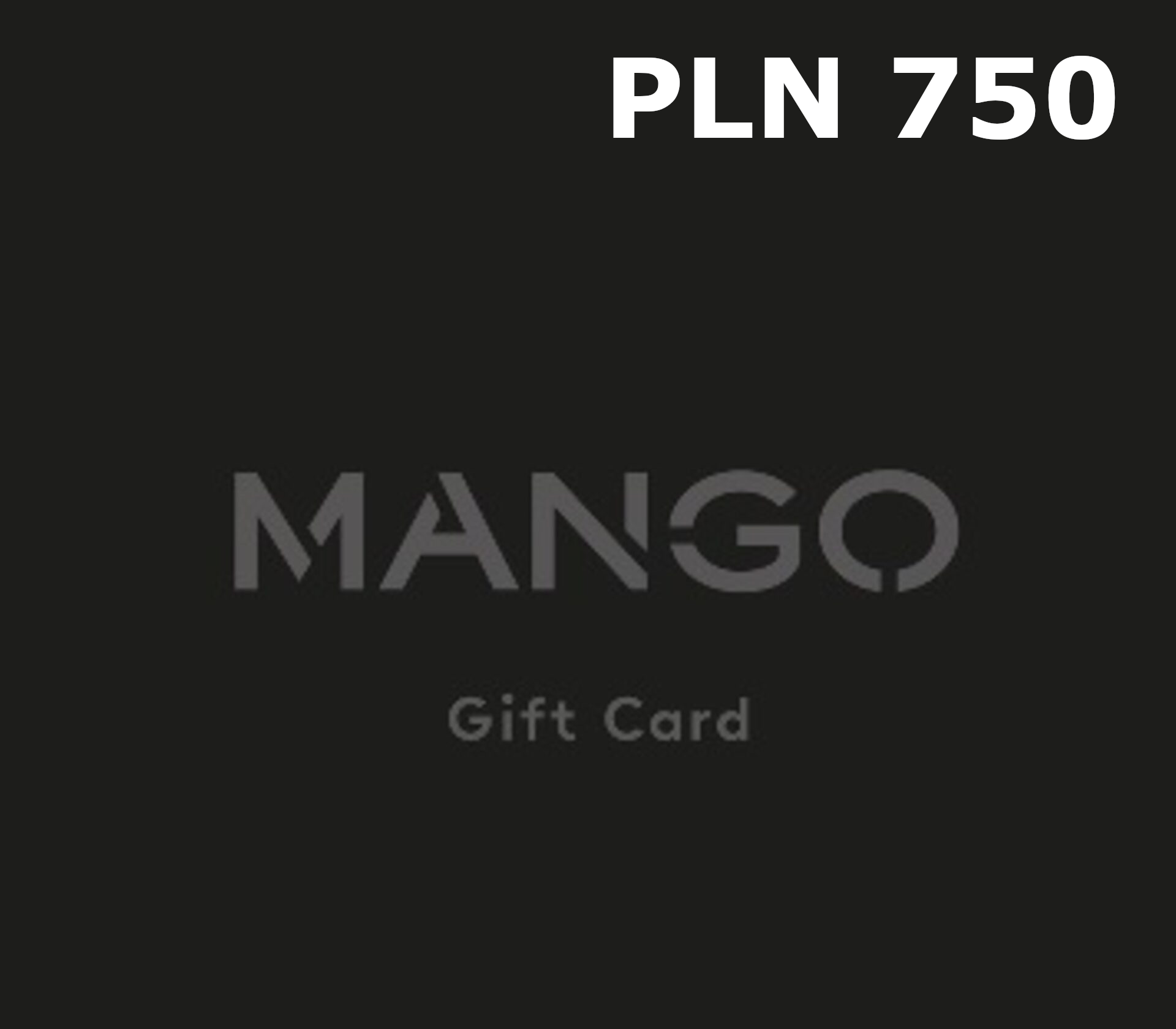 Mango 750 PLN Gift Card PL
