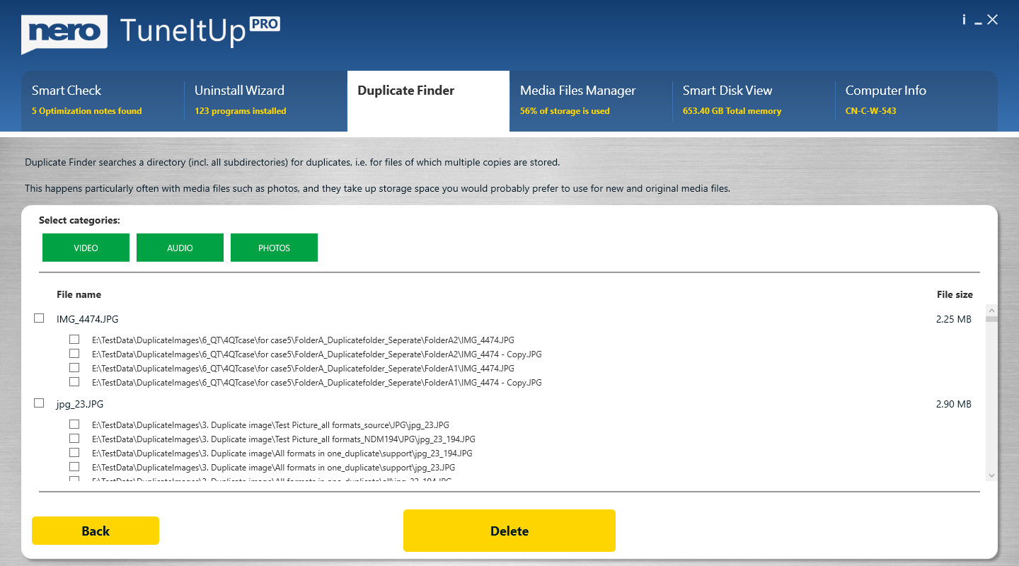 Nero TuneItUp PRO  Key (1 Year / 1 PC) screenshot 3