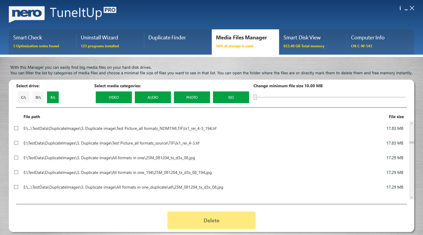 Nero TuneItUp PRO  Key (1 Year / 1 PC) screenshot 4