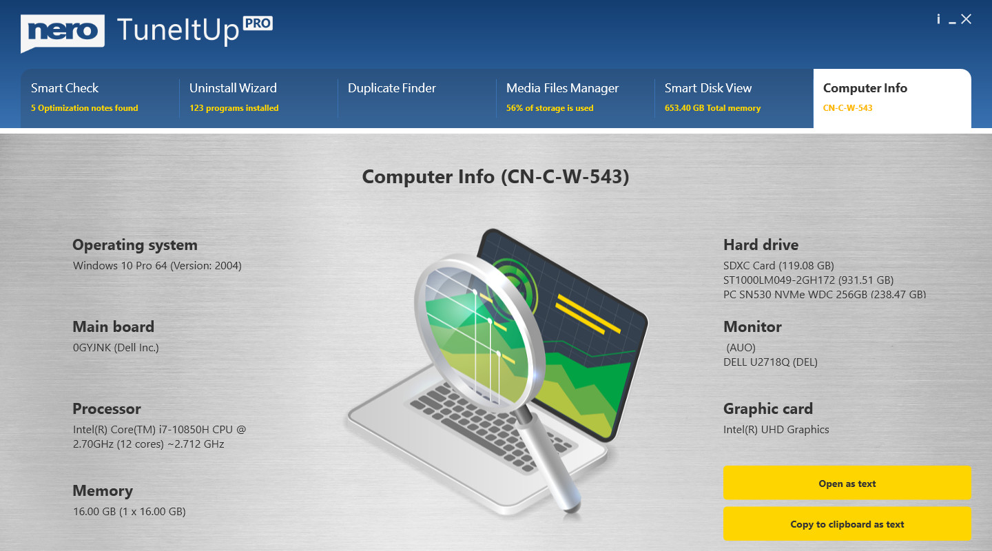 Nero TuneItUp PRO  Key (1 Year / 1 PC) screenshot 6