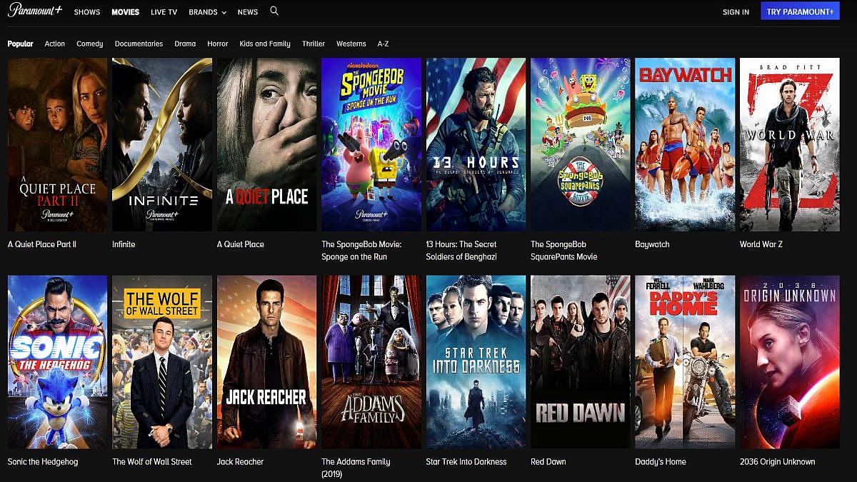 CBSi Paramount+ $100 Gift Card US screenshot 1