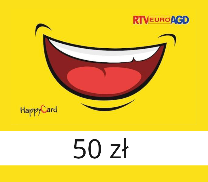 RTV Euro AGD 50 zł Gift Card PL