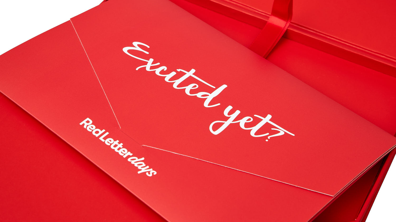 Red Letter Days £50 Gift Card UK screenshot 1