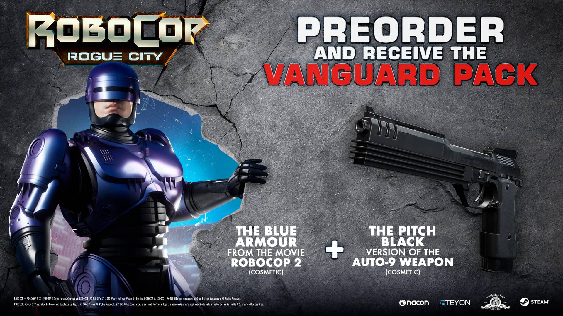 RoboCop: Rogue City - Pre-Order Bonus DLC EU PS5 CD Key screenshot 1