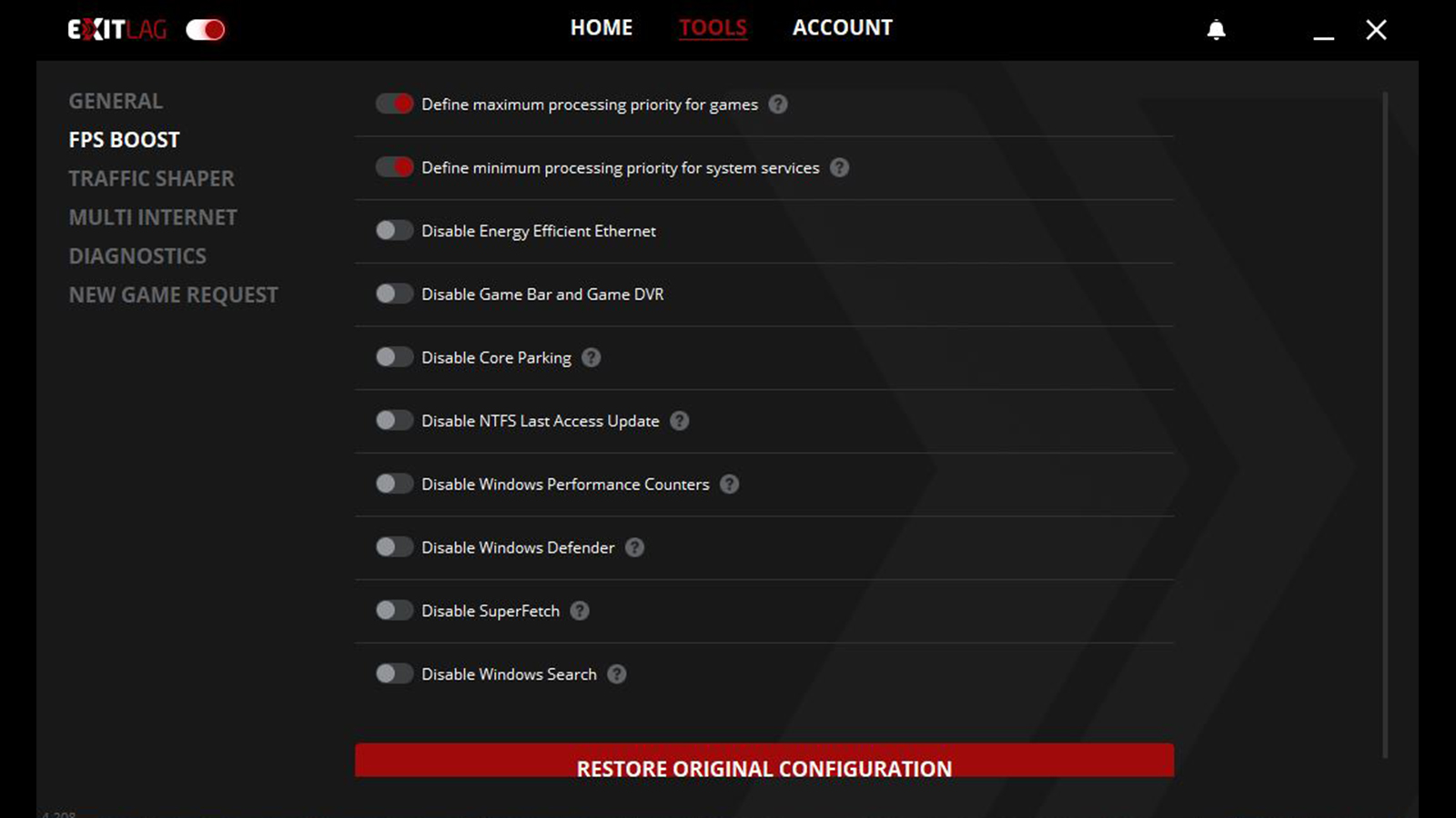 ExitLag Monthly RoW Subscription Plan screenshot 5