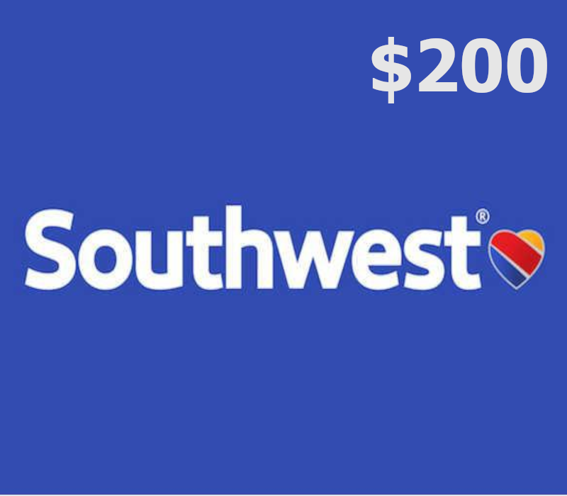 Southwest Airlines $200 Gift Card US