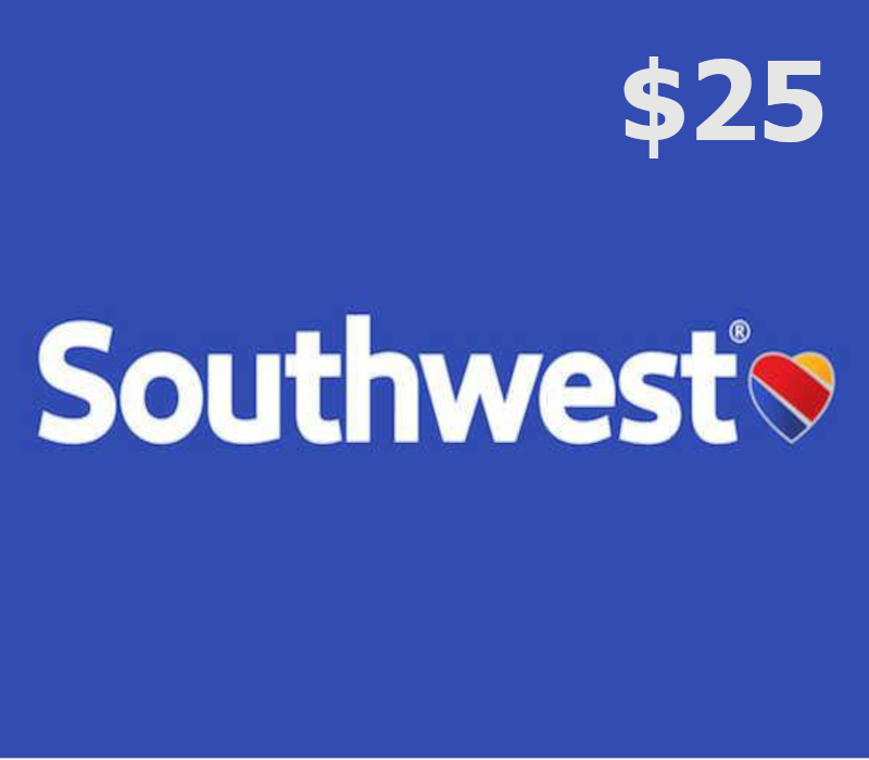 Southwest Airlines $25 Gift Card US